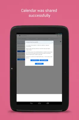 Share Calendar android App screenshot 3