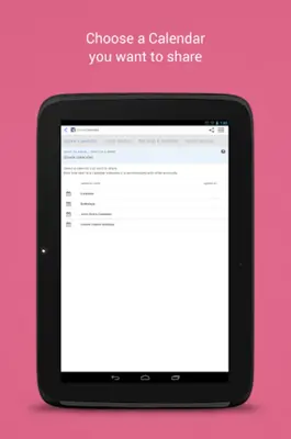 Share Calendar android App screenshot 5