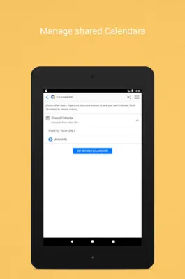 Share Calendar android App screenshot 8